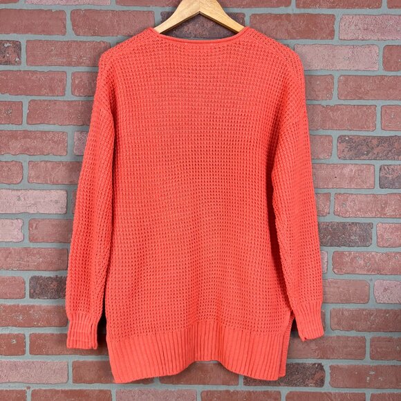 Zenana Waffle Knit Cardigan - Size Small - Picture 8 of 9